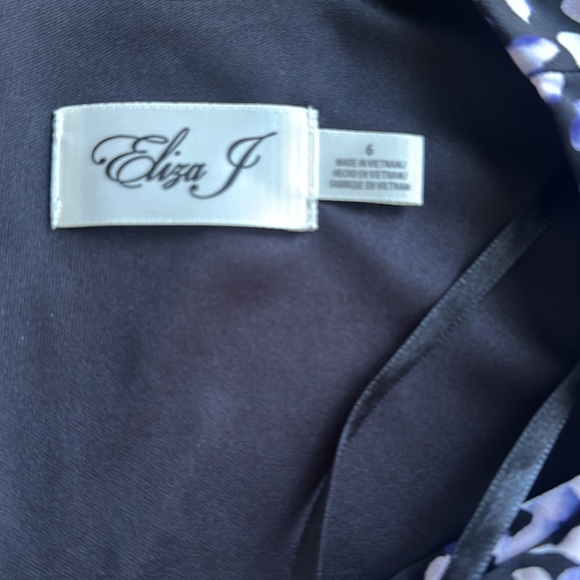 ELIZA J JERSEY DRESS Sz: 6 - Picture 6 of 9